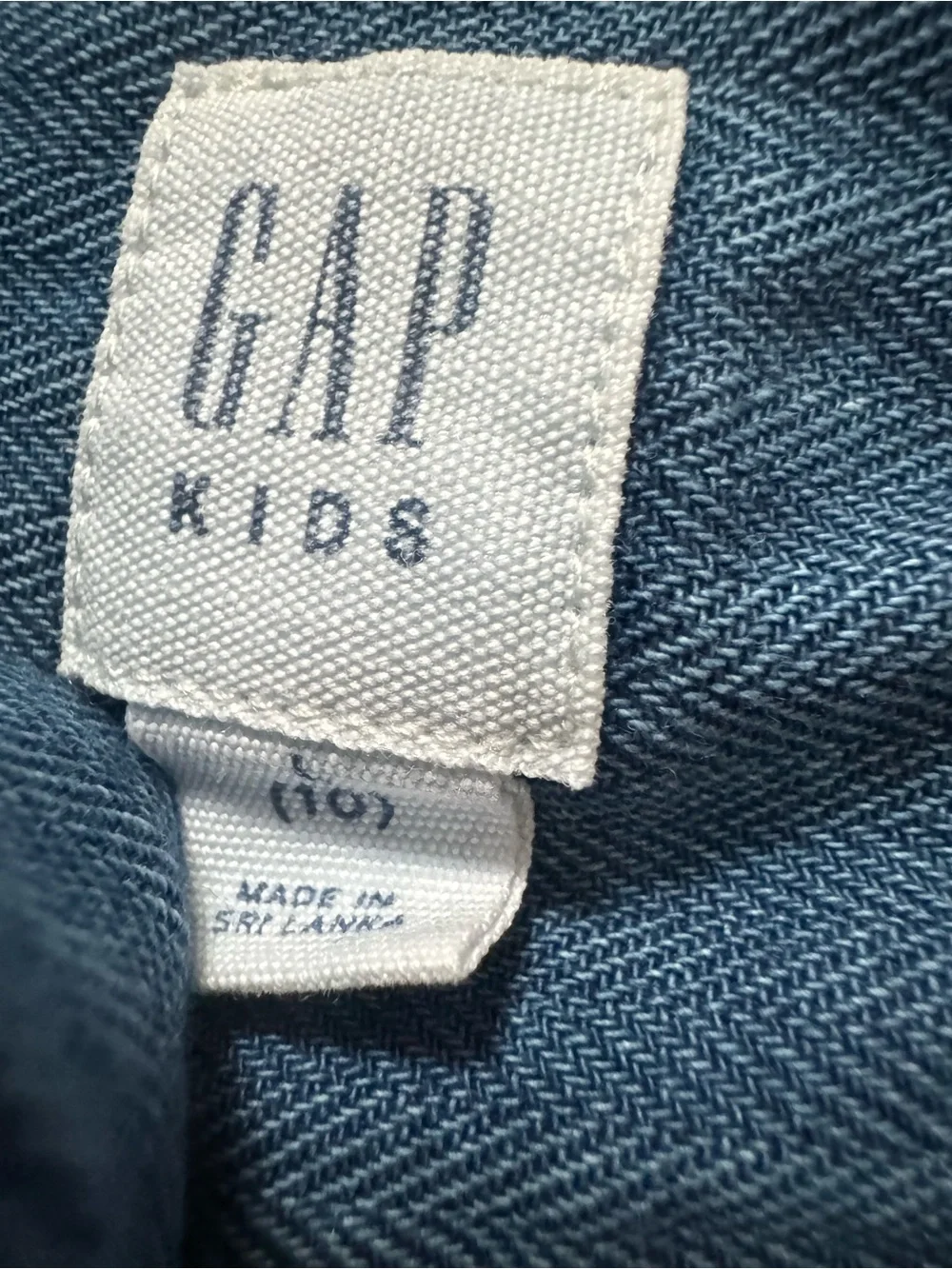GAP Kids Button-Down Denim Shirt